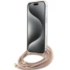 Чохол Guess Crossbody Cord 4G Print для iPhone 15 Pro Pink (GUHCP15LHC4SEP)