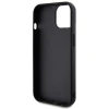 Чохол Guess Quilted Metal Logo для iPhone 15 Black (GUHCP15SPSQSQSK)