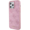 Чохол Guess Leather 4G Stamped для iPhone 15 Pro Pink (GUHCP15LP4EPMP)