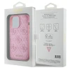Чохол Guess Leather 4G Stamped для iPhone 15 Pro Max Pink (GUHCP15XP4EPMP)
