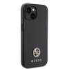 Чохол Guess Strass Metal Logo для iPhone 15 Plus Black (GUHCP15MPS4DGPK)