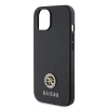 Чохол Guess Strass Metal Logo для iPhone 15 Plus Black (GUHCP15MPS4DGPK)