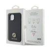 Чохол Guess Strass Metal Logo для iPhone 15 Plus Black (GUHCP15MPS4DGPK)