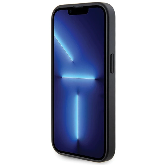 Чохол Guess Strass Metal Logo для iPhone 15 Pro Black (GUHCP15LPS4DGPK)