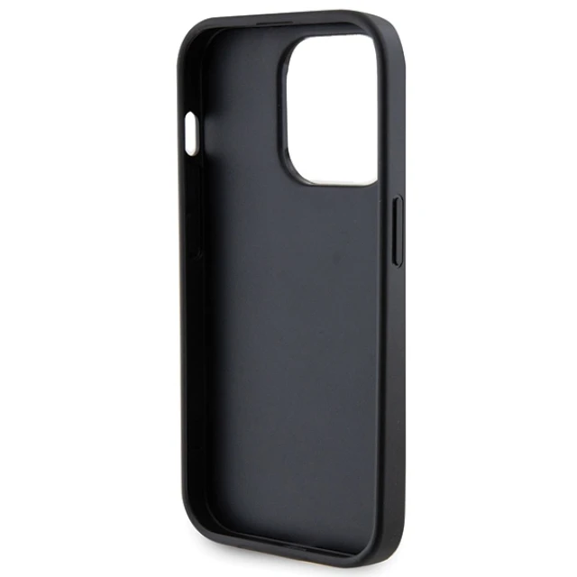 Чохол Guess Strass Metal Logo для iPhone 15 Pro Max Black (GUHCP15XPS4DGPK)