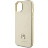 Чохол Guess Leather 4G Metal Logo Strass для iPhone 15 Gold (GUHCP15SPS4DGPD)