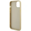Чохол Guess Strass Metal Logo для iPhone 15 Plus Gold (GUHCP15MPS4DGPD)