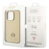Чохол Guess Strass Metal Logo для iPhone 15 Pro Gold (GUHCP15LPS4DGPD)