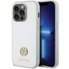 Чохол Guess Strass Metal Logo для iPhone 15 Pro Silver (3666339151164)