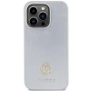 Чохол Guess Strass Metal Logo для iPhone 15 Pro Silver (3666339151164)