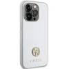 Чохол Guess Strass Metal Logo для iPhone 15 Pro Silver (3666339151164)