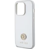 Чохол Guess Strass Metal Logo для iPhone 15 Pro Silver (3666339151164)