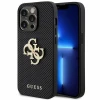 Чохол Guess Perforated 4G Glitter Logo для iPhone 15 Pro Black (GUHCP15LPSP4LGK)