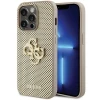 Чохол Guess Perforated 4G Glitter Logo для iPhone 15 Pro Gold (GUHCP15LPSP4LGD)