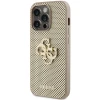 Чохол Guess Perforated 4G Glitter Logo для iPhone 15 Pro Gold (GUHCP15LPSP4LGD)