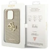 Чохол Guess Perforated 4G Glitter Logo для iPhone 15 Pro Gold (GUHCP15LPSP4LGD)