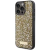 Чохол Guess Rhinestone Metal Logo для iPhone 15 Pro Yellow (GUHCP15LPFGSBSD)
