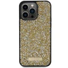 Чохол Guess Rhinestone Metal Logo для iPhone 15 Pro Yellow (GUHCP15LPFGSBSD)