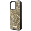 Чохол Guess Rhinestone Metal Logo для iPhone 15 Pro Yellow (GUHCP15LPFGSBSD)