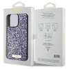 Чохол Guess Rhinestone Metal Logo для iPhone 15 Pro Light Pink (GUHCP15LPFGSBSP)