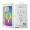 Чохол Guess IML Iridescent для iPhone 15 Pro Rainbow with MagSafe (GUHMP15LHITSK)