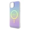 Чохол Guess IML Iridescent для iPhone 15 Plus Purple with MagSafe (GUHMP15MHITSU)