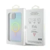 Чохол Guess IML Iridescent для iPhone 15 Plus Turquoise with MagSafe (GUHMP15MHITSQ)