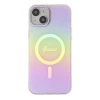 Чохол Guess IML Iridescent для iPhone 15 Plus Pink with MagSafe (GUHMP15MHITSP)