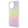 Чохол Guess IML Iridescent для iPhone 15 Pro Pink with MagSafe (GUHMP15LHITSP)