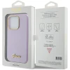 Чохол Guess Glitter Glossy Script для iPhone 15 Pro Max Lilac (GUHCP15XPGMCSL)