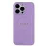 Чохол Guess Saffiano для iPhone 15 Pro Purple with MagSafe (GUHMP15LPSAHMCU)