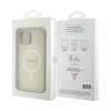 Чохол Guess Saffiano для iPhone 15 Plus Gold with MagSafe (GUHMP15MPSAHMCB)