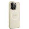 Чохол Guess Saffiano для iPhone 15 Pro Max Beige with MagSafe (GUHMP15XPSAHMCB)