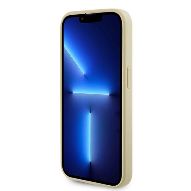 Чохол Guess Saffiano для iPhone 15 Pro Max Beige with MagSafe (GUHMP15XPSAHMCB)
