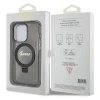 Чохол Guess Ring Stand Script Glitter для iPhone 14 Pro Max Black with MagSafe (GUHMP14XHRSGSK)
