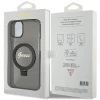 Чохол Guess Ring Stand Script Glitter для iPhone 15 Plus Black with MagSafe (GUHMP15MHRSGSK)