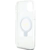 Чохол Guess Ring Stand Script Glitter для iPhone 15 Plus Transparent with MagSafe (GUHMP15MHRSGSD)