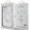 Чохол Guess Ring Stand Script Glitter для iPhone 15 Pro Transparent with MagSafe (GUHMP15LHRSGSD)