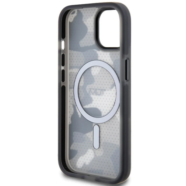 Чохол Tumi Frosted Camo Print для iPhone 15 Black (TUHMP15STCAMK)