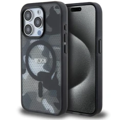 Чохол Tumi Frosted Camo Print для iPhone 15 Pro Max Black (TUHMP15XTCAMK)