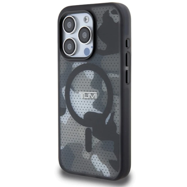 Чохол Tumi Frosted Camo Print для iPhone 15 Pro Max Black (TUHMP15XTCAMK)