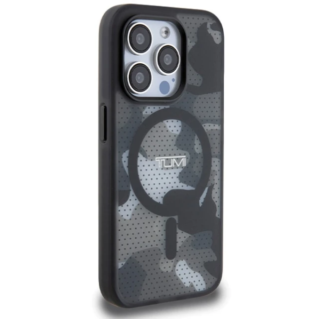 Чохол Tumi Frosted Camo Print для iPhone 15 Pro Max Black (TUHMP15XTCAMK)