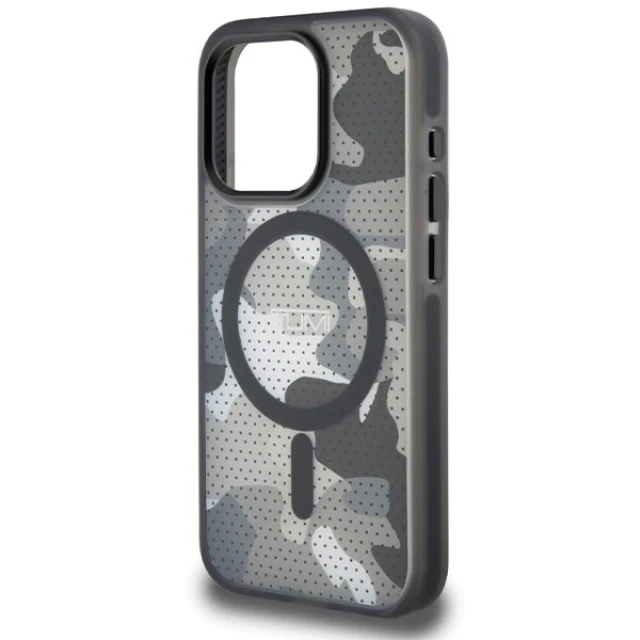 Чохол Tumi Frosted Camo Print для iPhone 15 Pro Max Black (TUHMP15XTCAMK)