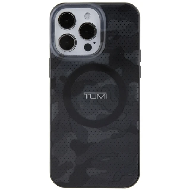 Чехол Tumi Camo Print для iPhone 15 Pro Max Grey (TUHMP15XDLCAG)
