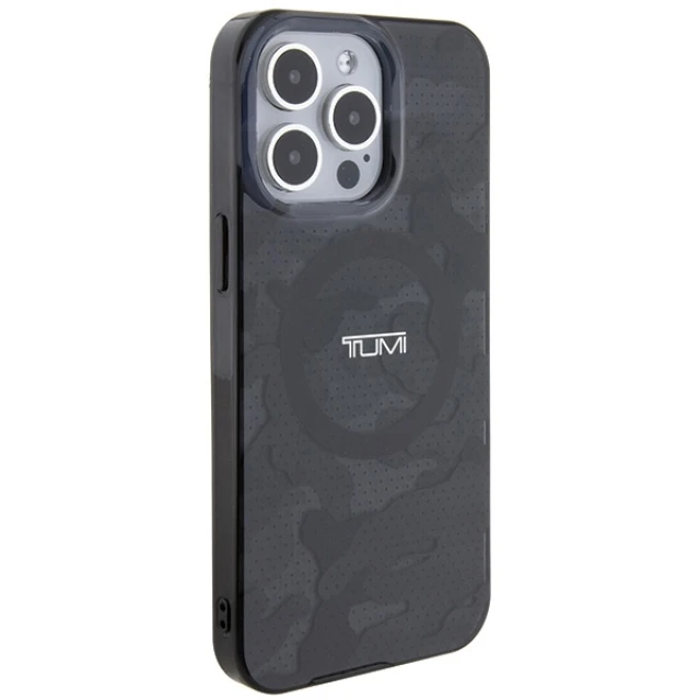 Чехол Tumi Camo Print для iPhone 15 Pro Max Grey (TUHMP15XDLCAG)