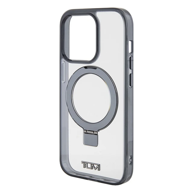 Чохол Tumi Transparent Ring Stand для iPhone 15 Pro White (TUHMP15LSSFC)