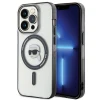 Чохол Karl Lagerfeld IML Karl`s Head для iPhone 15 Pro Max Transparent with MagSafe (KLHMP15XHKHNOTK)