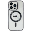 Чохол Karl Lagerfeld IML Karl`s Head для iPhone 15 Pro Max Transparent with MagSafe (KLHMP15XHKHNOTK)