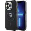 Чохол Karl Lagerfeld IML Ikonik для iPhone 14 Pro Black with MagSafe (KLHMP14LHFCKNOK)