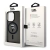Чохол Karl Lagerfeld IML Ikonik для iPhone 14 Pro Black with MagSafe (KLHMP14LHFCKNOK)